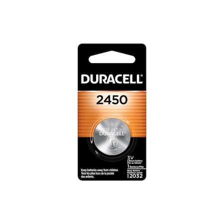 Duracell DL2450BPK Specialty Home Medical Battery 41333-66186